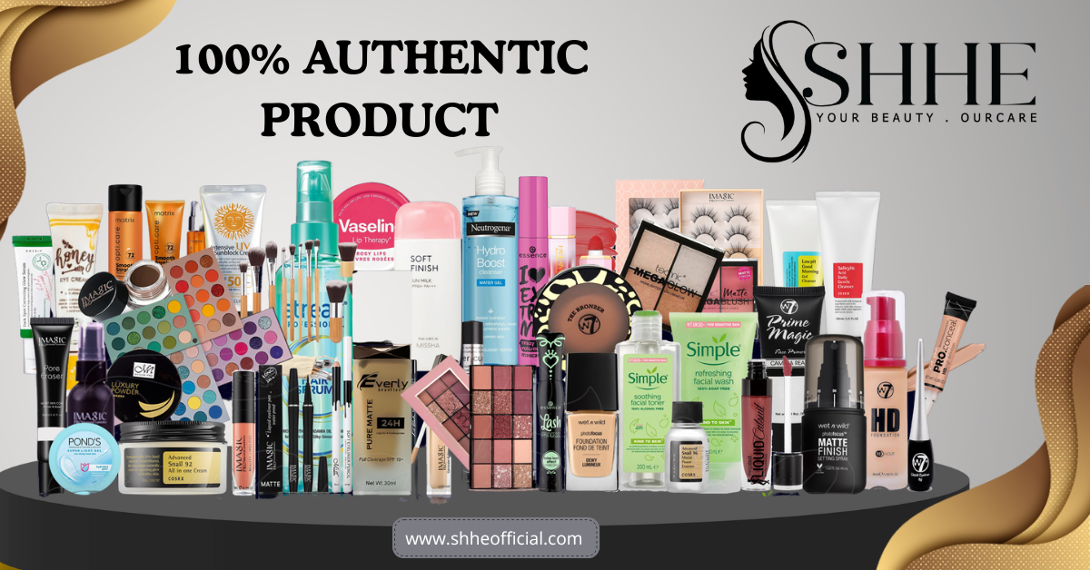 Grey Gold Elegant Cosmetic Sale Facebook Ad